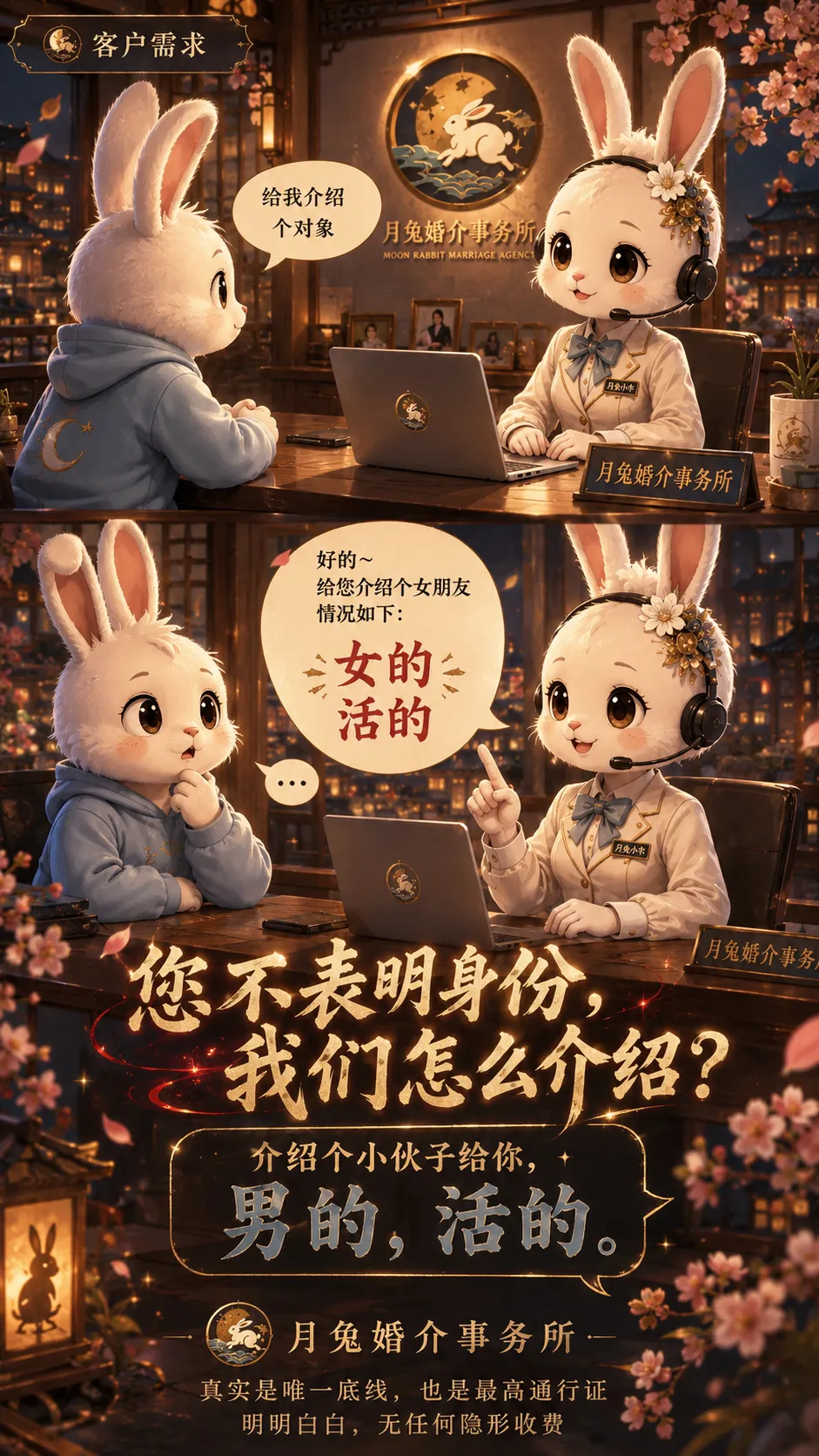 不说清楚，怎么给你介绍？